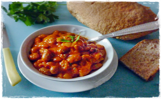 Fagioli saltati con cipolla rossa e nduja 710