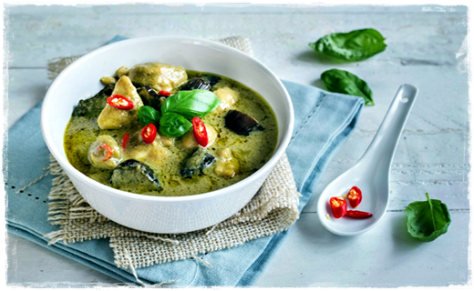 Curry verde Thai - PIATTO UNICO Cattu373