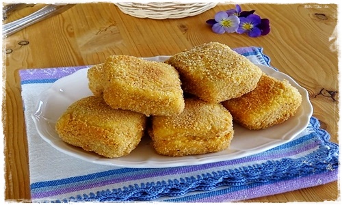 Mozzarella in carrozza fritta croccante Dsc26111