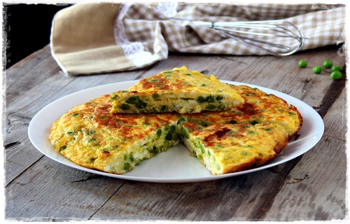 Frittata di Ricotta e Piselli Fritta24