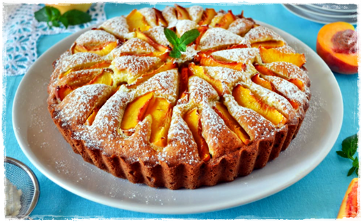 Torta alle pesche (DOLCE) Immag107