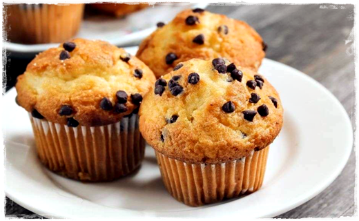 Muffin con gocce di cioccolato Immag473