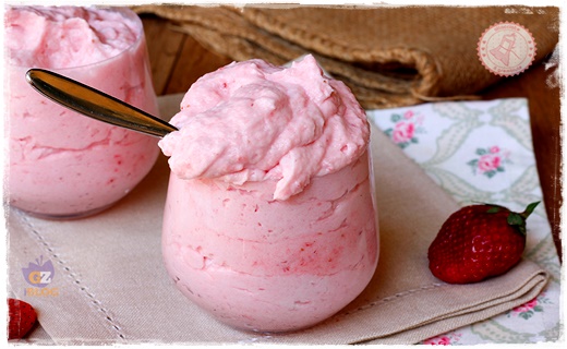 MOUSSE ALLE FRAGOLE  Mousse12