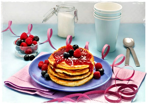Pancake ai frutti di bosco (anche per diabetici) Pancak10