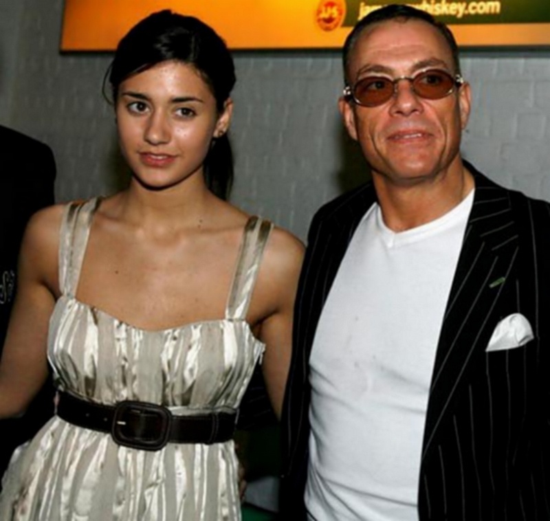 JCVD et sa fille - JCVD and his daughter. 17210