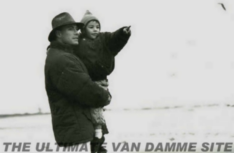 JCVD et son fils - JCVD and his son. 2110