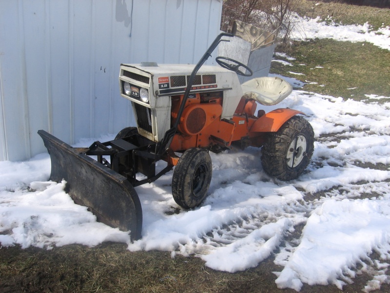 1968 Sears Suburban SS12 With Plow plus extras Junk_l10