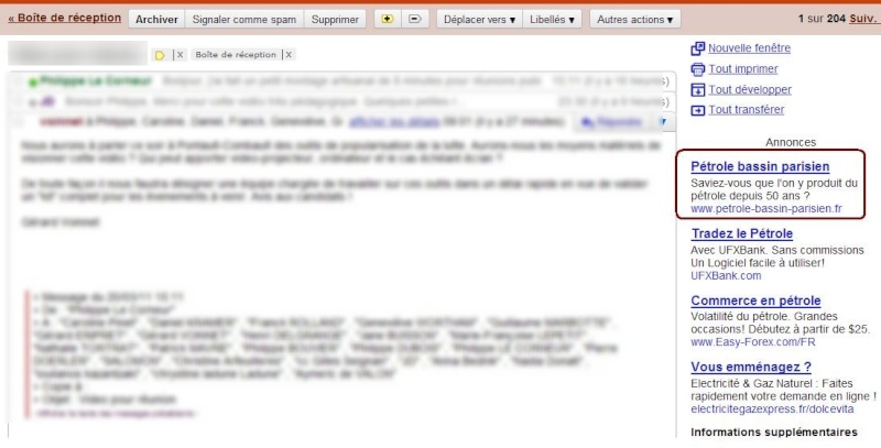 Lien sponsorisé Toreador- Hess Google adclic Click-13