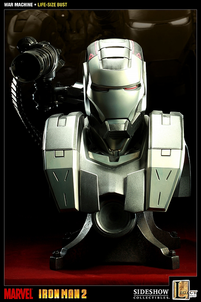 Iron Man 2 War Machine Life-Size bust E7742610