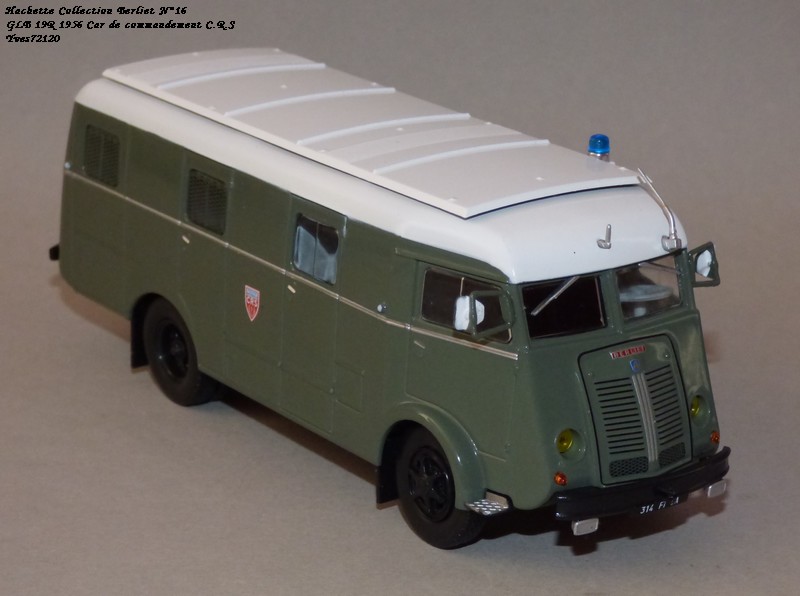 N°16- Berliet GLB R 19 Aérazur Car de commandement C.R.S Hachet58