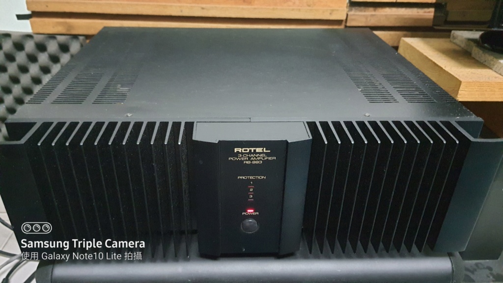 Rotel-RB993 three channel power amp 20200610