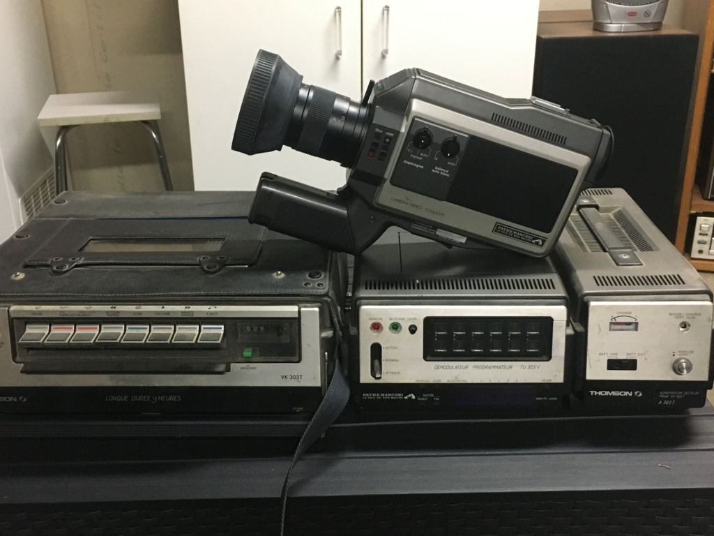Don magnétoscope vhs 1er et 2ieme génération 1979 A4707910