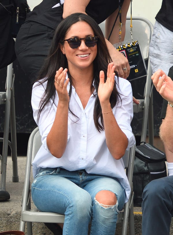 Meghan Markle's Confident And Beautiful Womanly Facial Expression  5e052b10