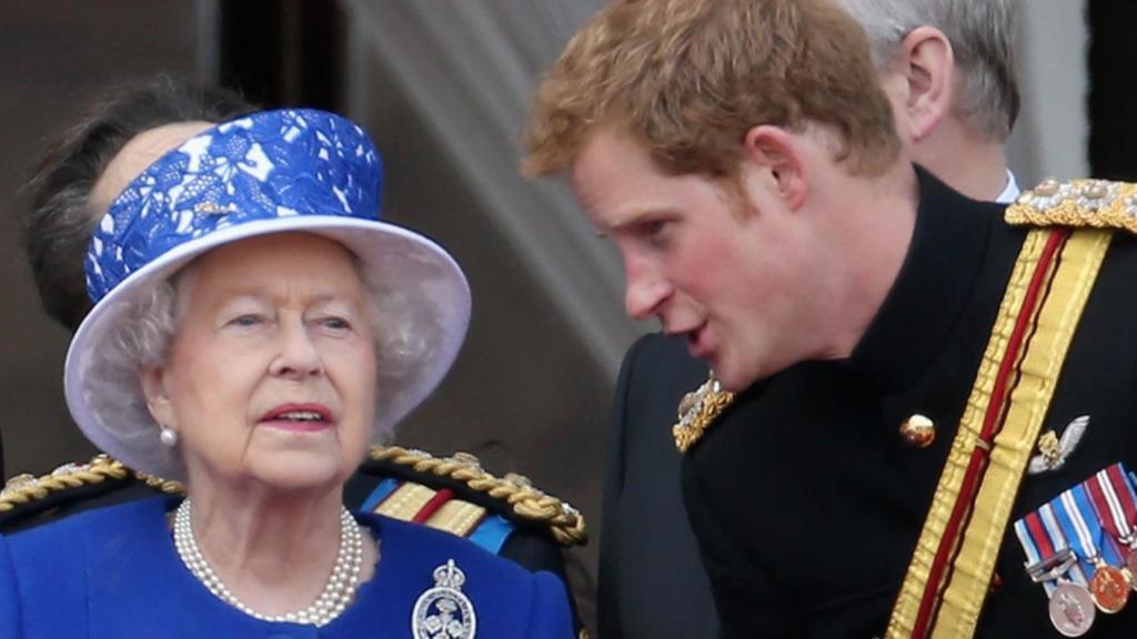 Prince Harry And His Grand Mother Sweet PDA Moments Downlo30