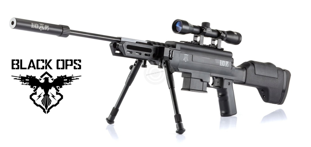 Préz du Fusil BLACK OPS Sniper Tactical cal.4,5mm Bopsla10