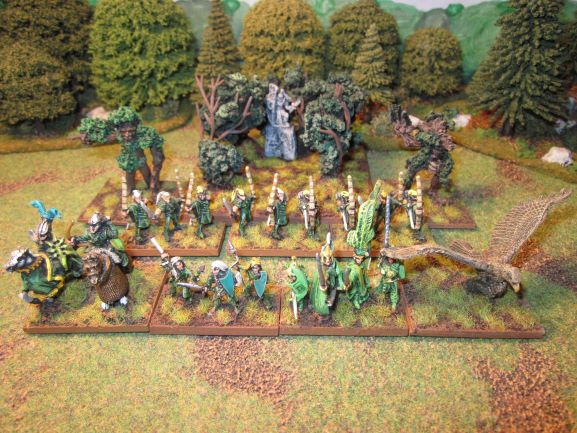 armée Elfes des Bois en 15mm 24ap11