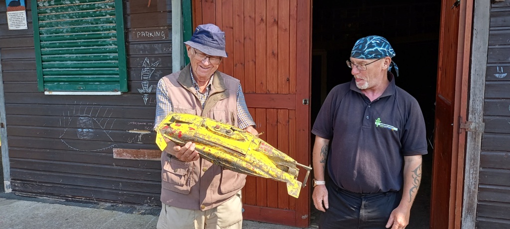 Deep Dive sub recovered after 18 months at the bottom of the Barrow Park lake. 20230617