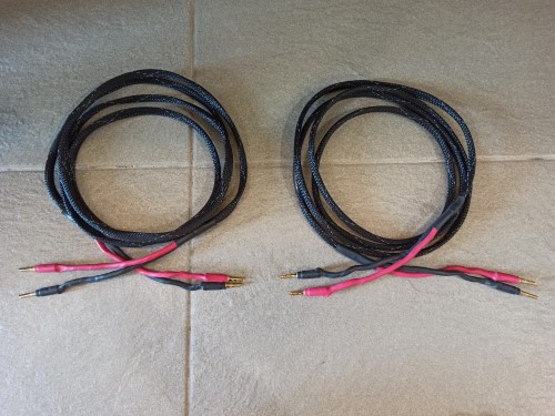 Morrow Audio SP5 Speaker Cable Pair Used (2.5m) Img_2044