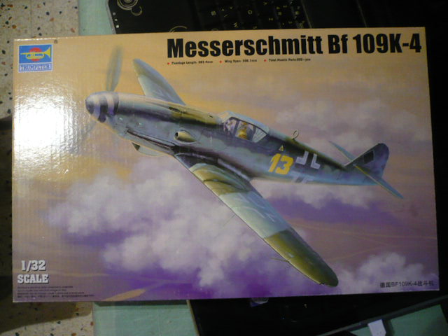 Messerschmitt BF 109 K4 Lt Gunter Landt, Trumpeter 32eme P1160716