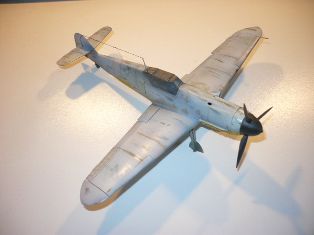 Mersseschmitt BF-109 F4 ICM 48e P1170065