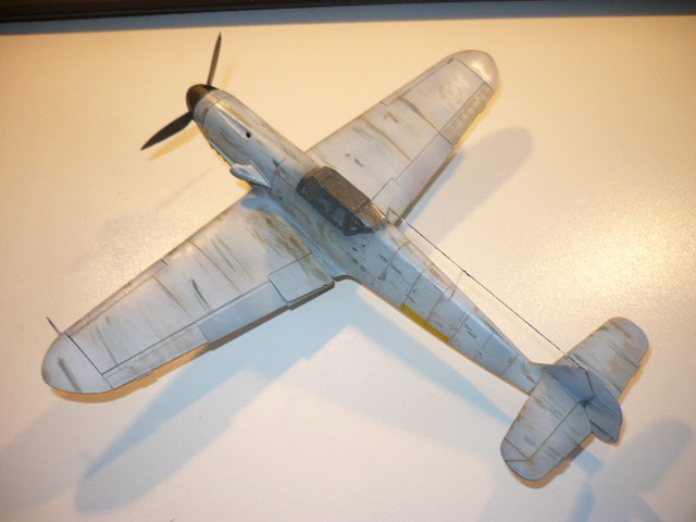 Mersseschmitt BF-109 F4 ICM 48e P1170067