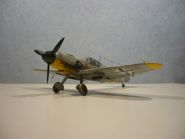 Mersseschmitt BF-109 F4 ICM 48e P1170079