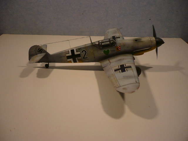 Mersseschmitt BF-109 F4 ICM 48e P1170084