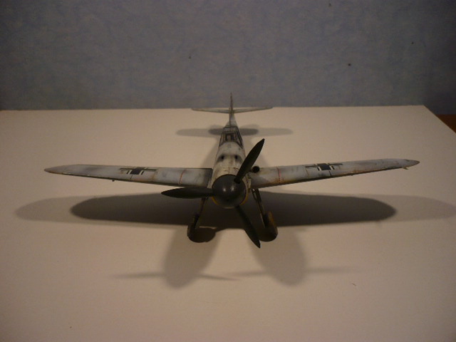 Mersseschmitt BF-109 F4 ICM 48e P1170086
