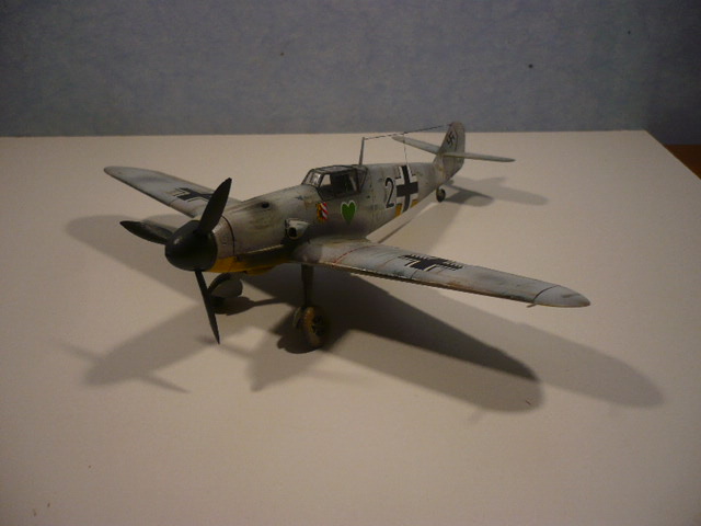 Mersseschmitt BF-109 F4 ICM 48e P1170110