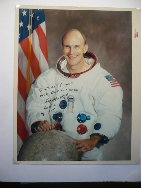 Décès de l'astronaute Thomas K. Mattingly  P1170957