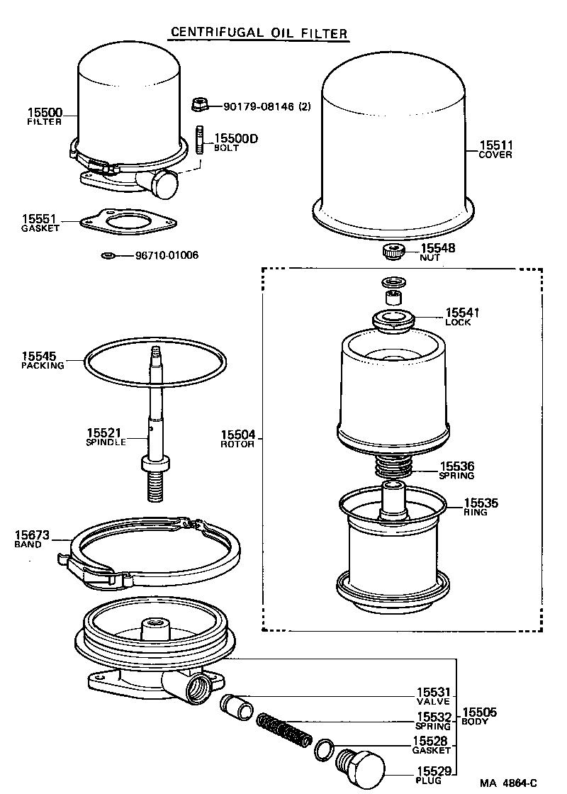 question fonctionnement filtre à huile centrifuge - ASSOCIATION TLC SERIE-4  FRANCE