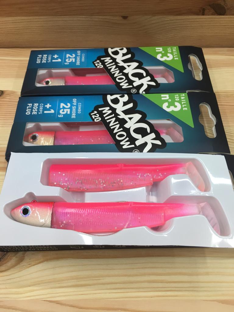 [Vendo] [ Nuovo] Black Minnow N3 - 120 kit, corpi, testine, ami Whatsa18