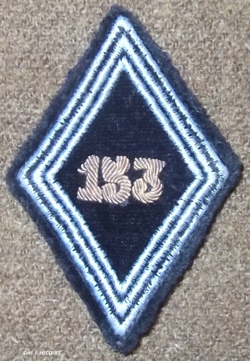 Losange de bras 153ème Bataillon de Transmissions Ecu00018