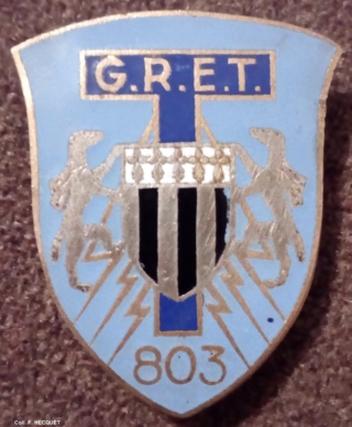 Insigne GRET 803 Ins00210