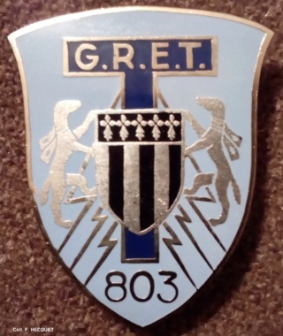 Insigne GRET 803 Ins00212
