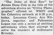 Casey, Crime Photographer 1946-043