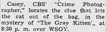 Casey, Crime Photographer 1947-057