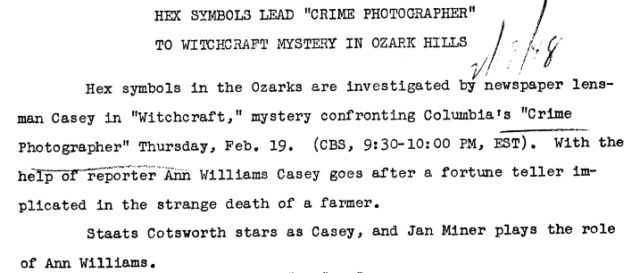 Casey, Crime Photographer - Page 5 1948-145