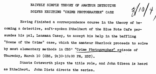 Casey, Crime Photographer - Page 6 1949-152