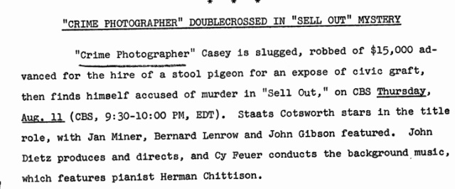 Casey, Crime Photographer - Page 6 1949-165