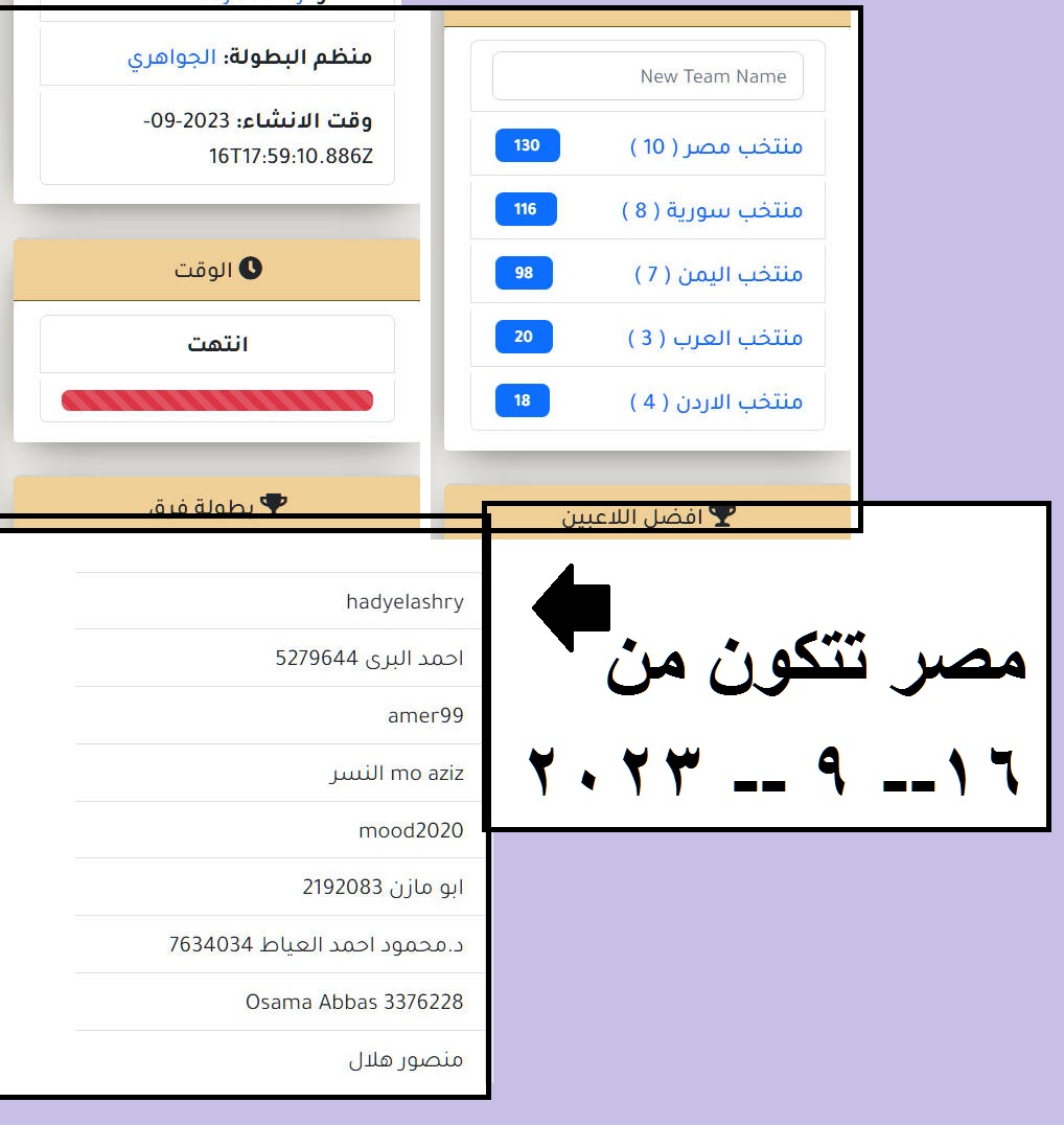 بطولات فاز بها العياط Bandic33