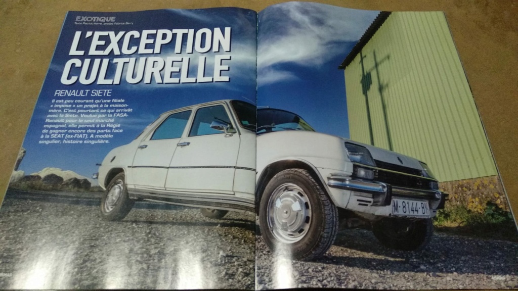 Artículo Renault Siete en número 2 de la revista francesa R5 magazine 311