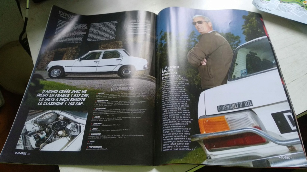 Artículo Renault 7 GTL en la revista R-Classic de Septiembre-Octubre-Noviembre 2019 Img-2022