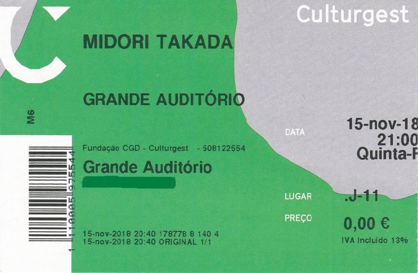 Midori Takada na Culturgest Midori10