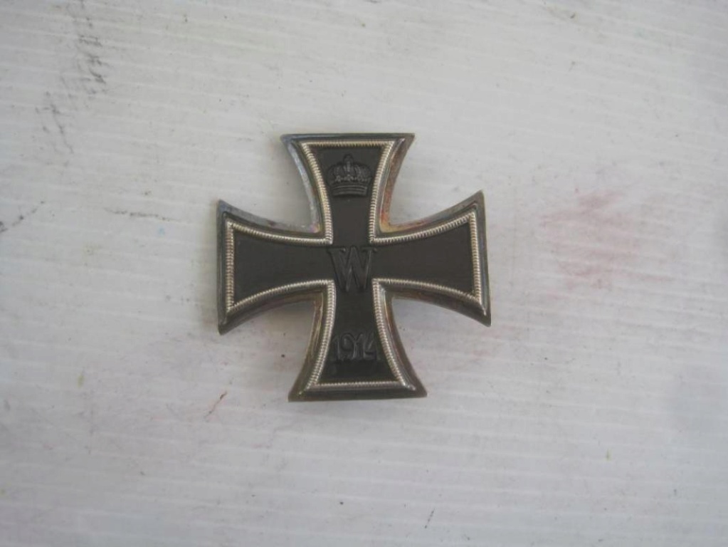 Authentification croix de fer 1ère classe 1914 H-800-10