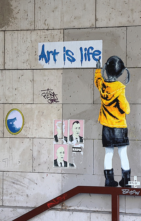 "Art is life" 3u8a8065