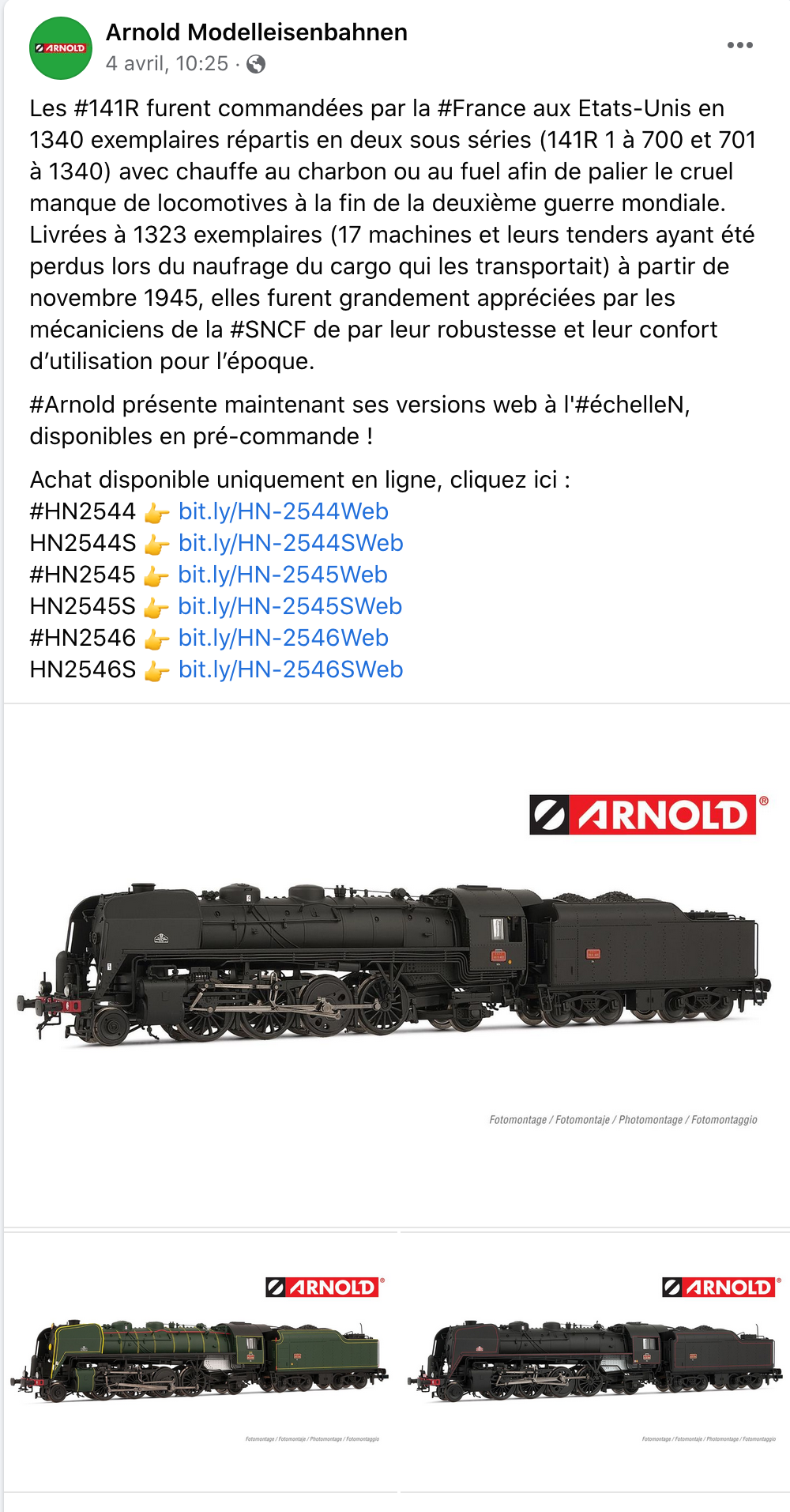 [Arnold] Locomotive à vapeur - 141R - Page 25 141r10