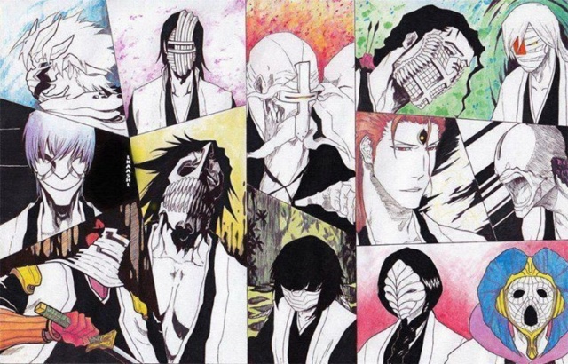 Bleach: Captains become a Visored  Tozstr10