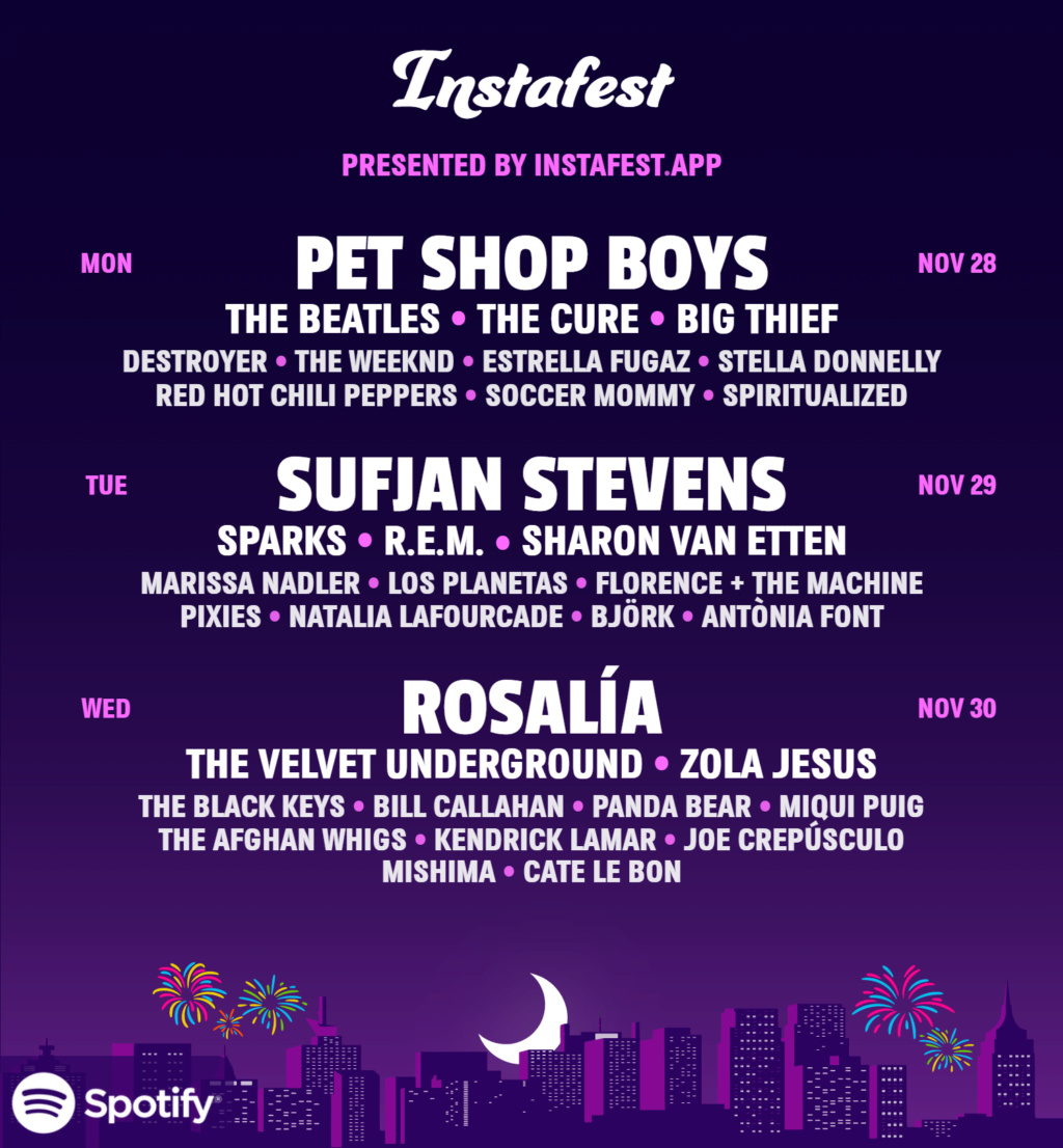 instafest - Instafest  Cartel de festival con tus escuchas en spotify Instaf12