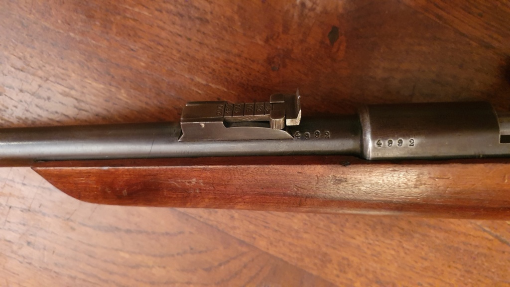 Petite carabine 22 à culasse type lebel scolaire. 20221256